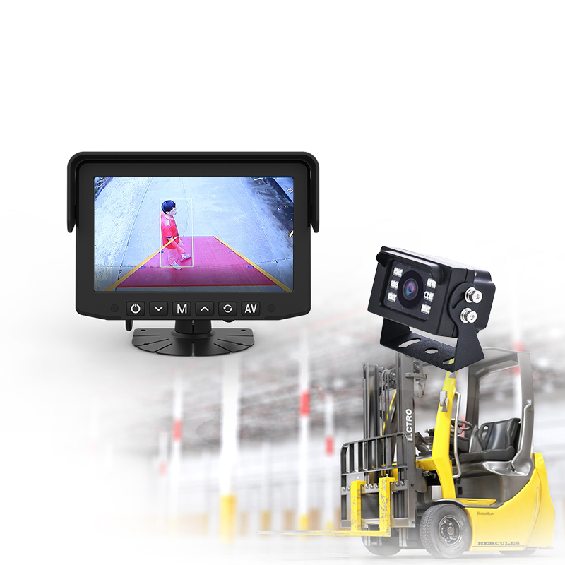 7-инчен резервен монитор за безбедност на камерата со вештачка интелигенција систем за безбедност за складиште ( (8)