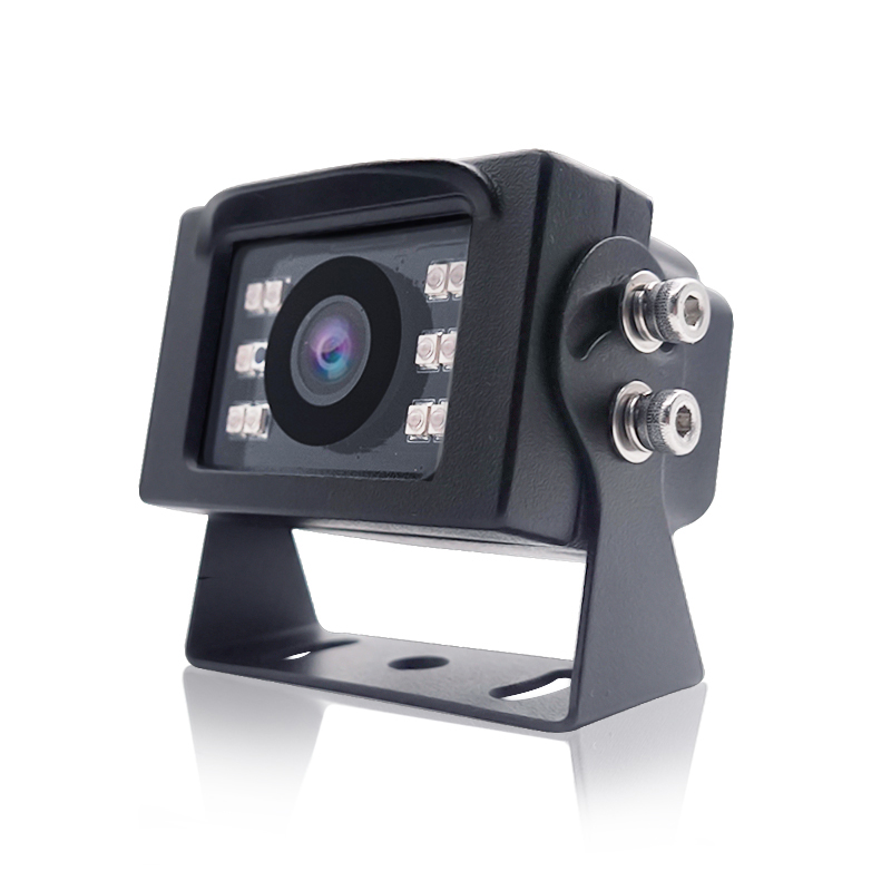 IP69K autobusu nakts redzamības atpakaļskata kamera kravas automašīnu videonovērošanas autoparka drošības monitoriem (