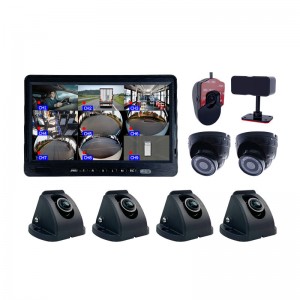 10.1 Inch 8 Channel ADAS DSM BSD 360 SVM MDVR Monitor