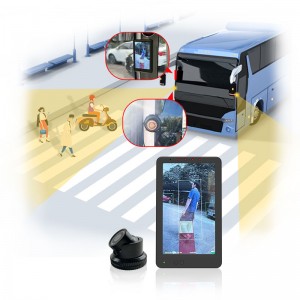 A-pillar Left Turning Assistant Camera