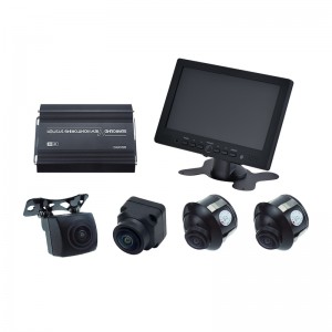 3D FHD Car Bird View Camera 360 Panoramic Surround View Monitoring System