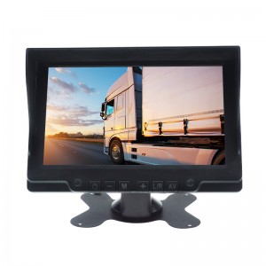 7inch monitor waterproof hd reverse backup camera monitor kit system