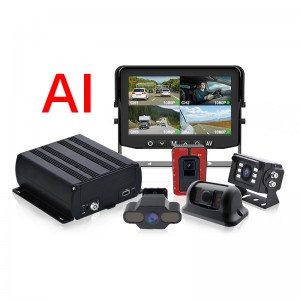 4CH ADAS DMS BSD Mobile DVR Advanced Driver Safety System