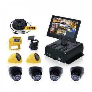 IR Led Light For Better Security Safety School Bus Kindergarten Monitoring System