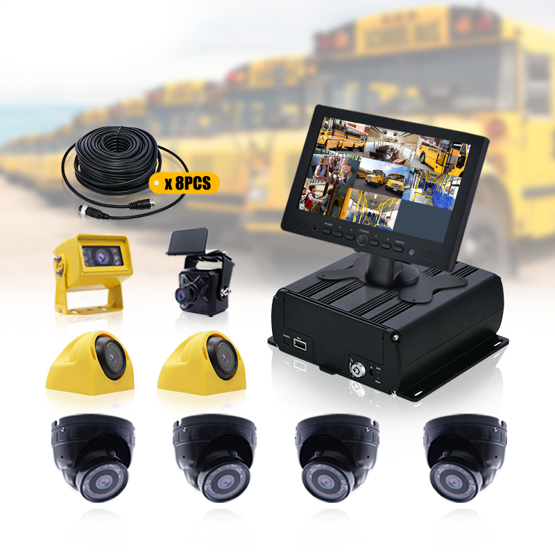 IR Led Light For Better Security Safety School Bus Kindergarten Monitoring System (3)
