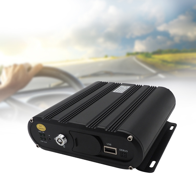 Single SD Card MDVR 3G 4G GPS Wifi Function Maximum Support 256G 4 Channel 720P Vehicle Mobi ( (5)