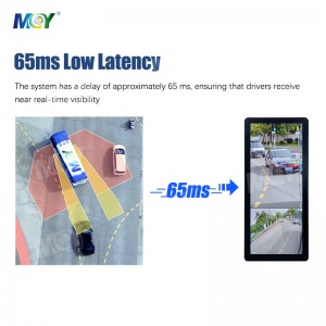 12.3 inch Truck Bus Side Mirror Monitor CMS Blind Spot Detection E-side Mirror Camera