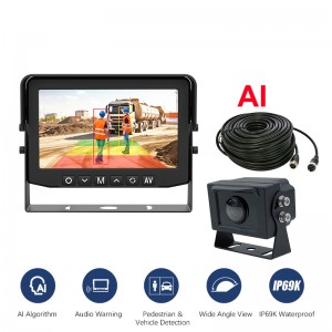 Smart AI Backup Rear View Reversing Camera For Heavy Duty Truck Bus
