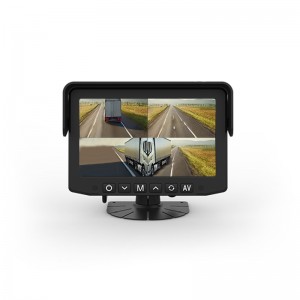 7 inch 4 Channel Quad Monitor