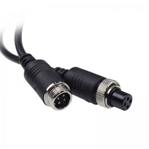 4Pin Aviation Standard Plug Male To Female Extension Cable