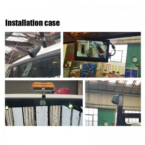 3D Bird View AI Detection Camera For Bus Truck