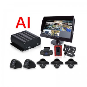 8 Channel 1080P Vehicle CCTV MDVR GPS 4G WIFI AI BSD DSM ADAS Camera ...