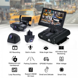  » 1080P ir night vision in taxi cctv camera security gps mobile dvr monitor