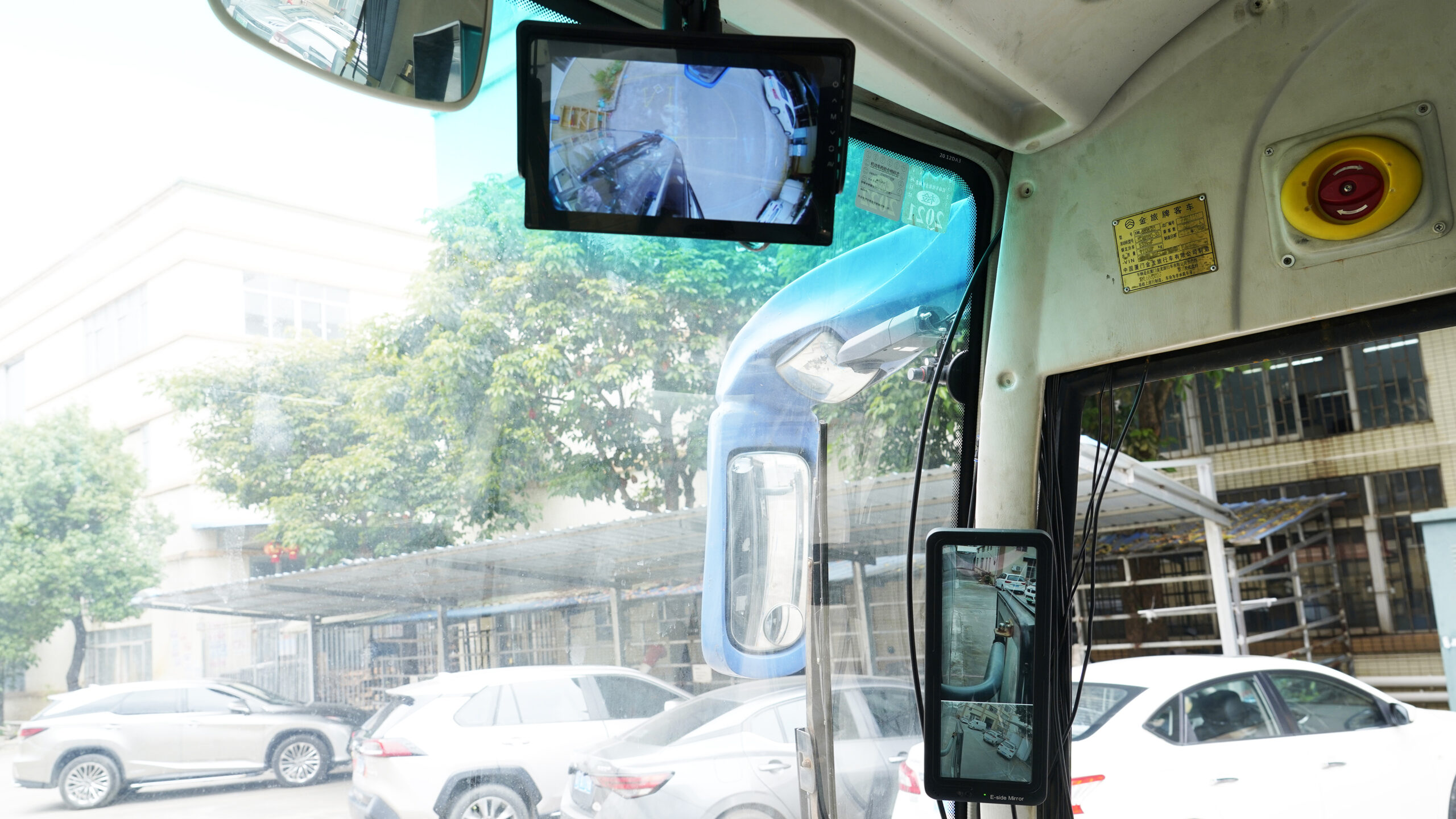 12.3 Inch Digital Rearview Mirror Camera System for Trucks and Buses
