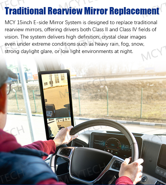 15.0inch e side mirror