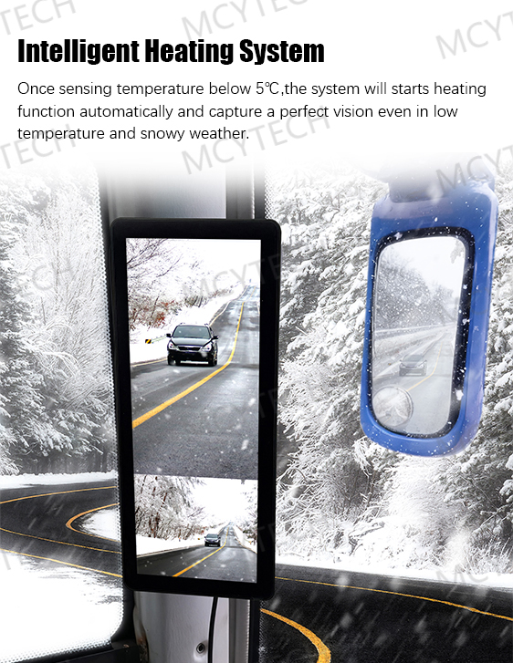 15.0 inch e side mirror