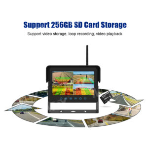 7inch wireless waterproof monitor camera system for agricultural vehicles safety - MCY Technology Limited