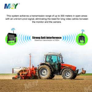 7inch wireless waterproof monitor camera system for agricultural vehicles safety - MCY Technology Limited