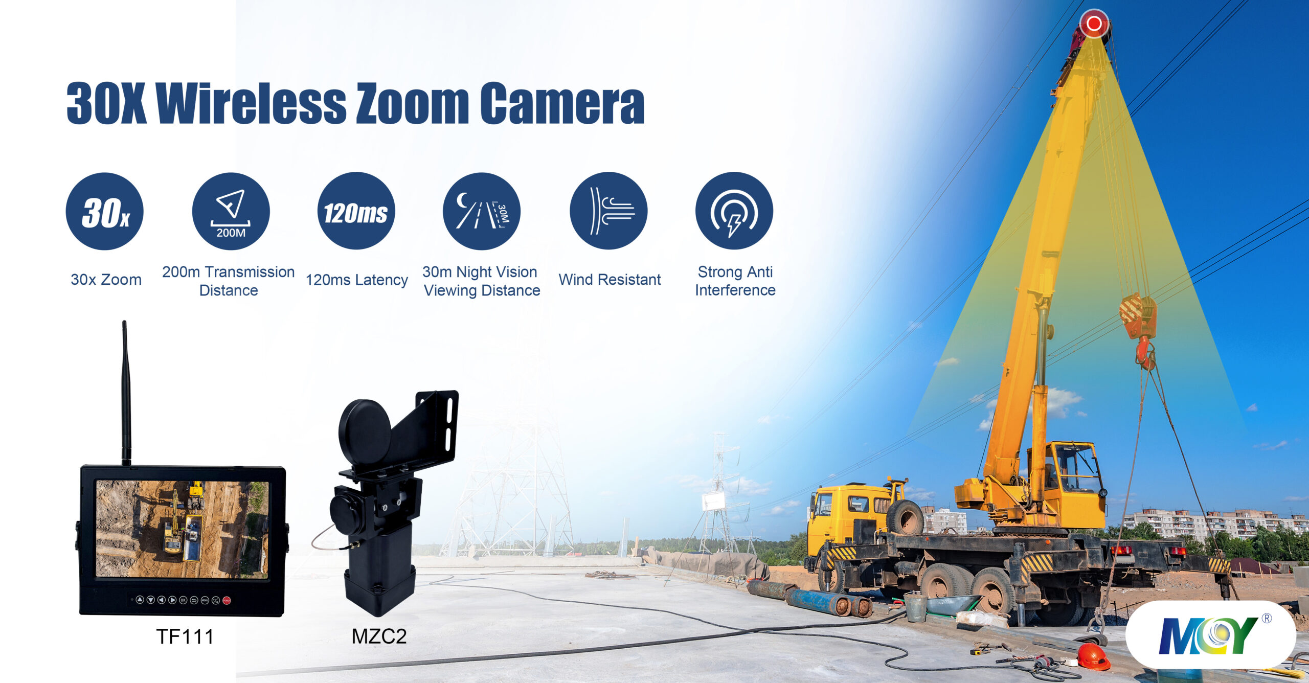 wireless crane camera