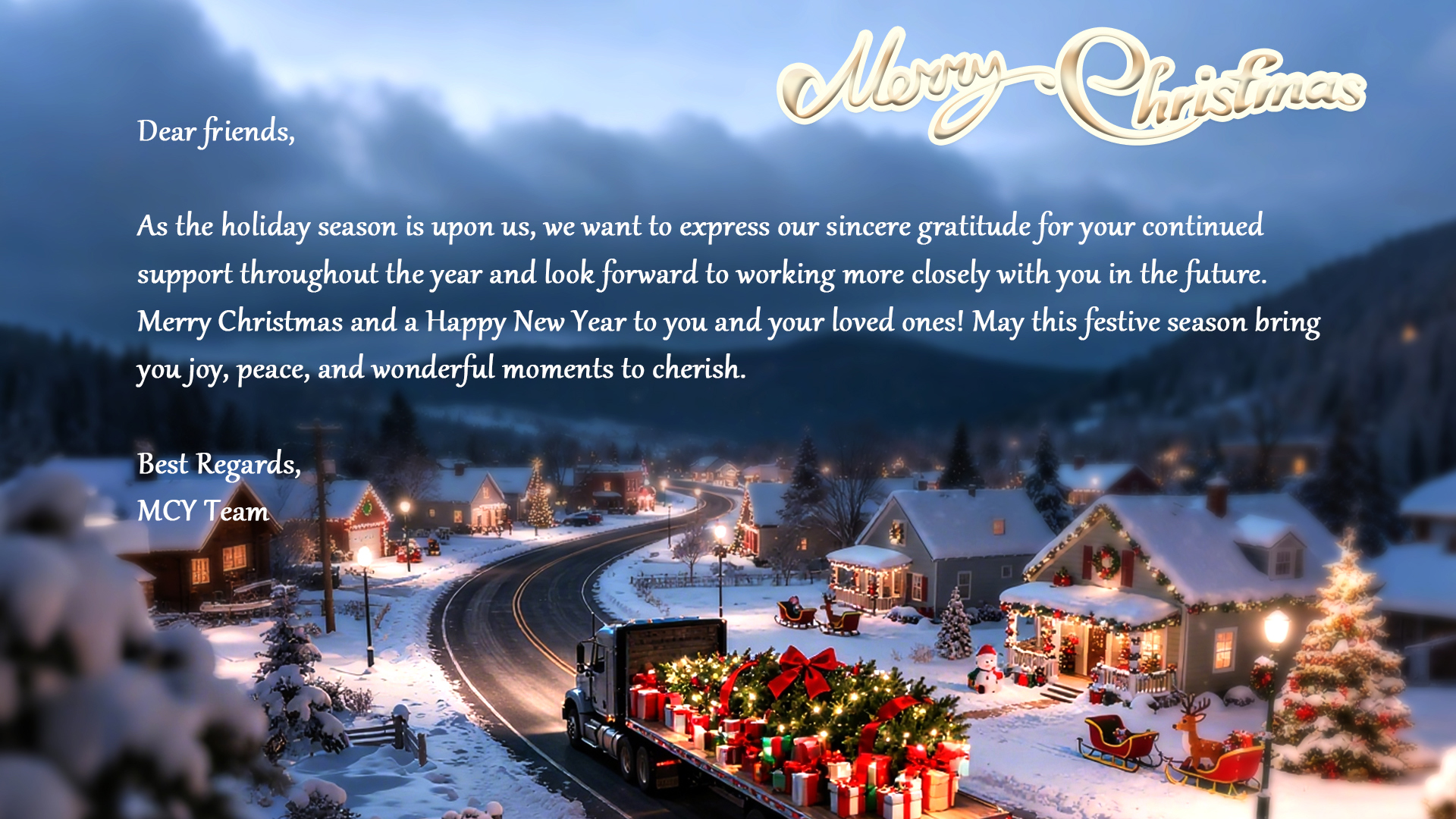 Merry Christmas and Happy New Year to all!