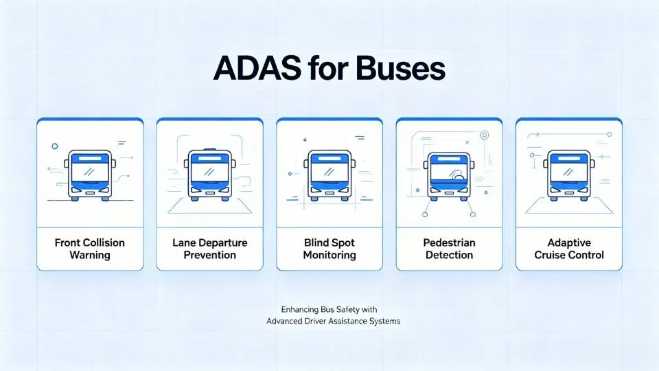 ADAS for Buses: Smart Safety Solutions for Modern Fleets