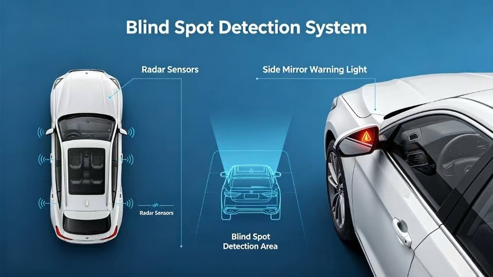 Blind Spot Detection System for Safer Commercial Vehicles