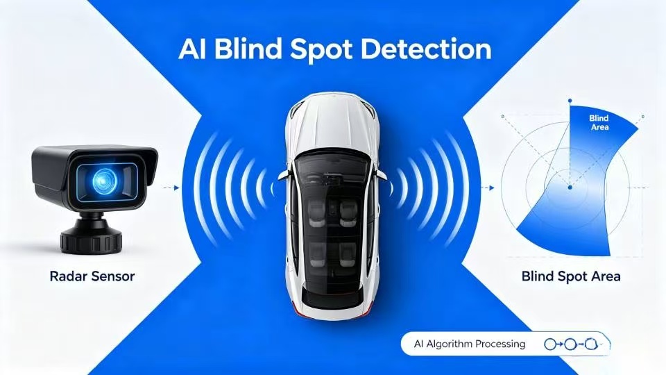 AI Blind Spot Detection for Commercial Vehicle Safety