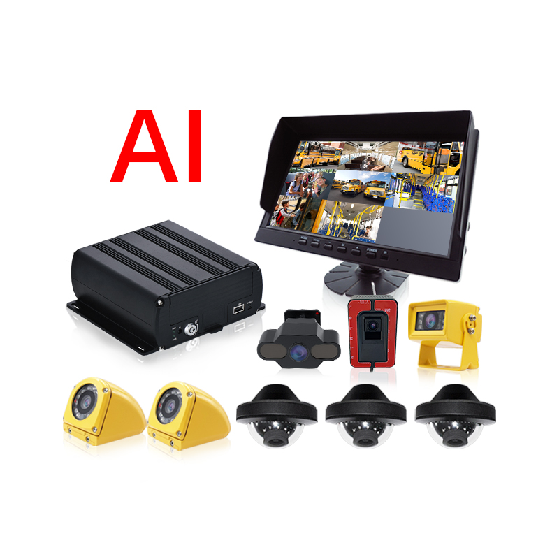 8 Channel MDVR ADAS DMS BSD 4G Wifi School Bus Car Vehicle CCTV Video Recorder DVR